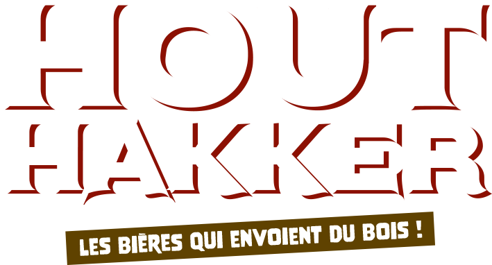 Logo Houthakker rouge les bières qui envoient du bois !